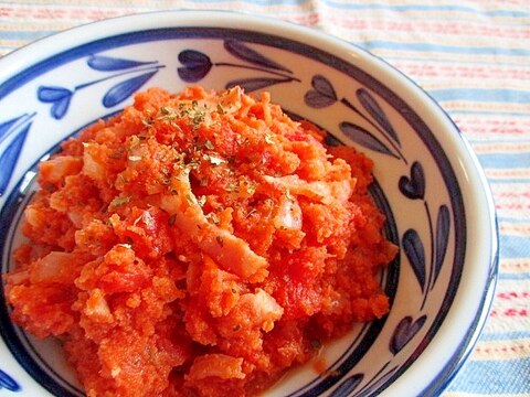 バジルが香る♪洋風おからのトマト煮